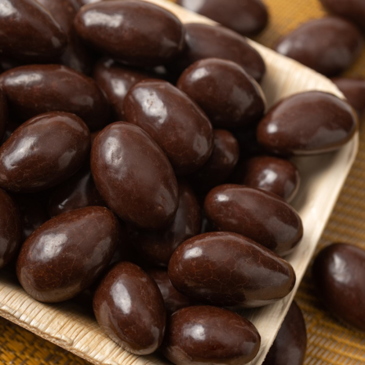 Migdały w gorzkiej czekoladzie 250 g