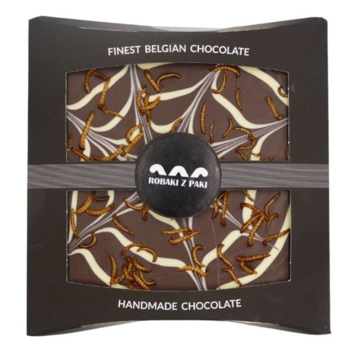 Czekolada Pajęczynka z robakami 154 g