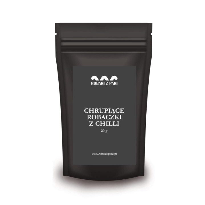 Zestaw "Chrupiące robaczki" ROBAKI Z PAKI larwy mącznika