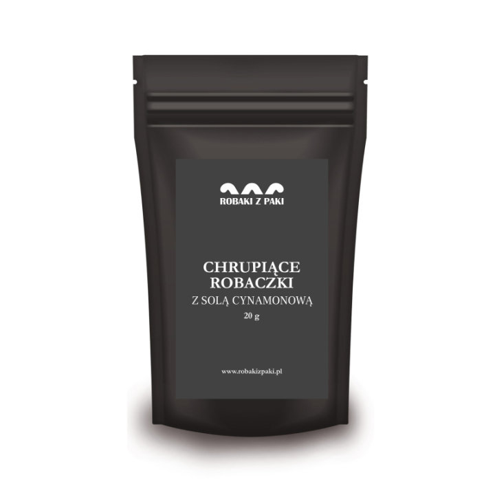 Zestaw "Chrupiące robaczki" ROBAKI Z PAKI larwy mącznika