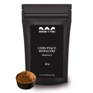 Chrupiące Robaczki  - masala 20 g larwy mącznika