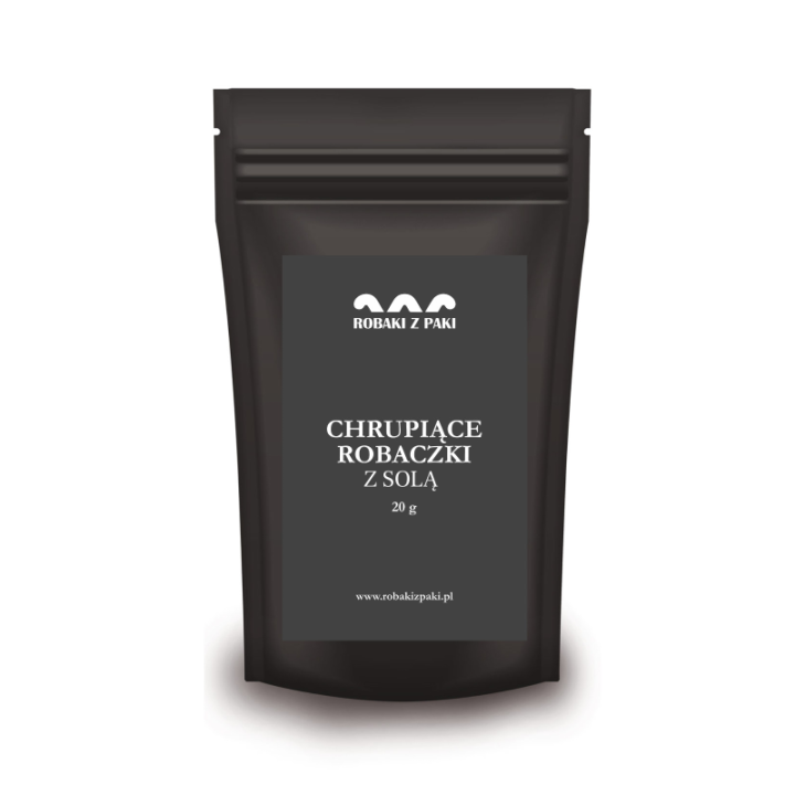 Zestaw "Chrupiące robaczki" ROBAKI Z PAKI larwy mącznika