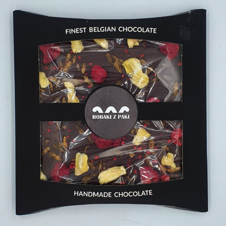 Czekolada Malinowy Świerszczyk 155 g