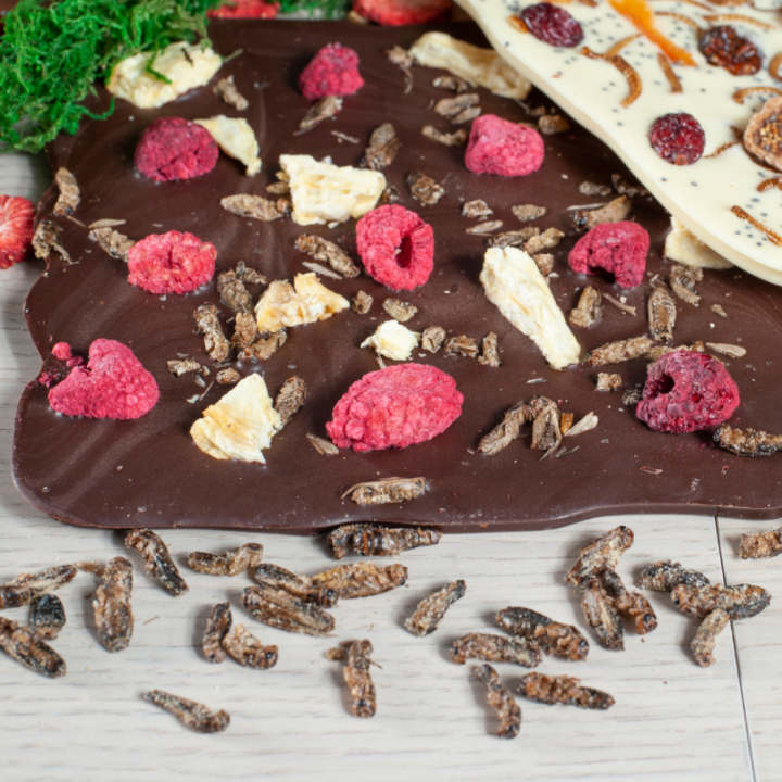 Czekolada Malinowy Świerszczyk 155 g