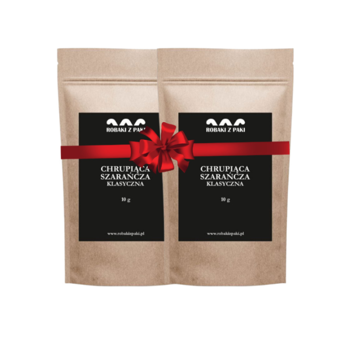 Zestaw 2 x Chrupiąca szarańcza - klasyczna 10 g