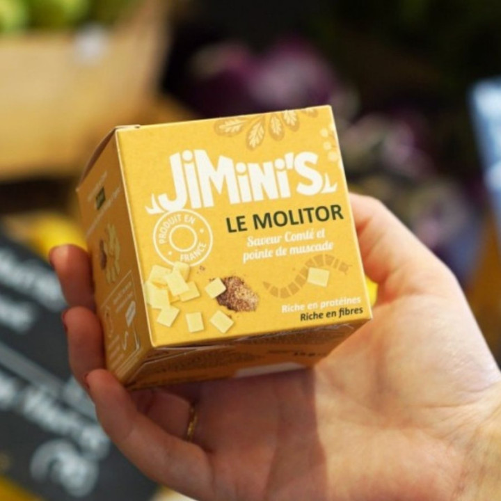 Larwy mącznika Jimini's - ser Comté i gałka muszkatałowa 15g