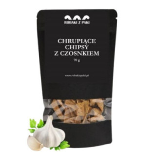 Chrupiące Chipsy - czosnek 70 g