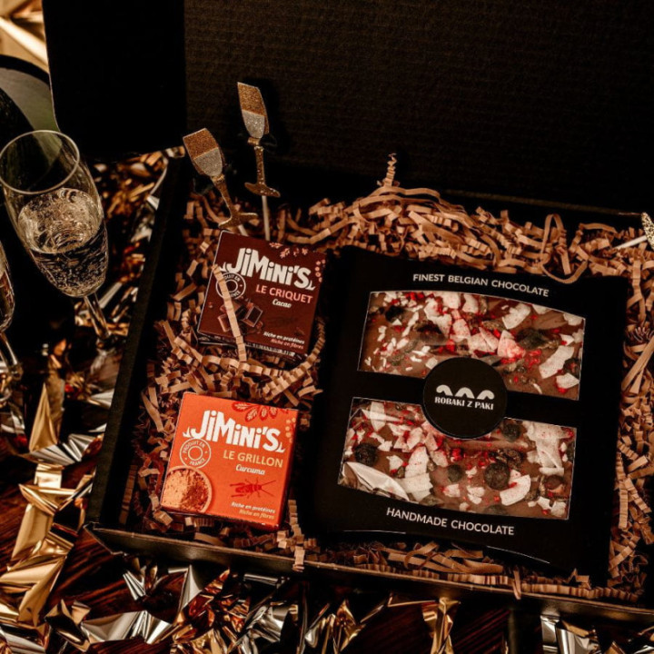 Zestaw przekąsek owady jadalne