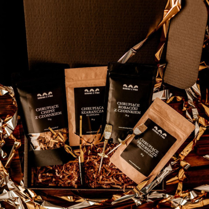 Zestaw super przekąsek owady jadalne