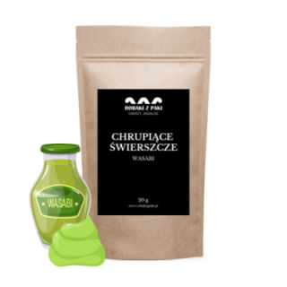 Chrupiące świerszcze - wasabi 20 g
