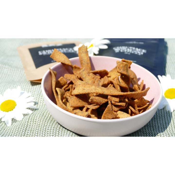 Chrupiące Chipsy - czosnek 70 g