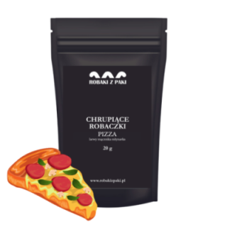 Chrupiące Robaczki - pizza 20 g larwy mącznika