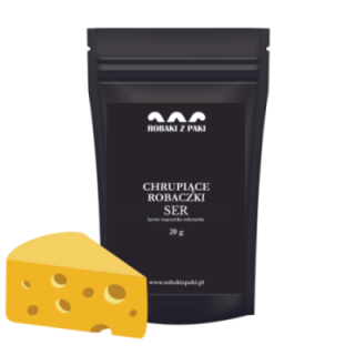 Chrupiące Robaczki - ser 20 g larwy mącznika