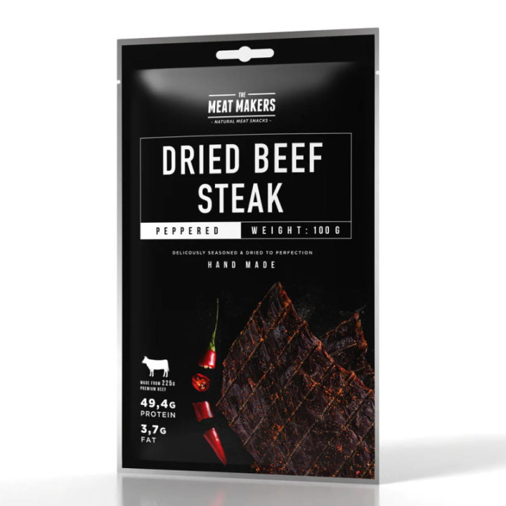 Suszona wołowina - Beef Steak Peppered  100g