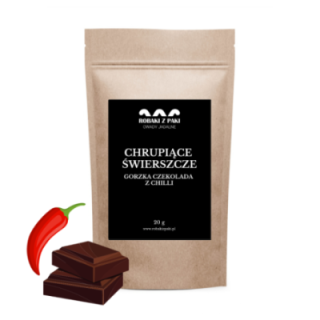 Chrupiące świerszcze gorzka czekolada chilli 20g