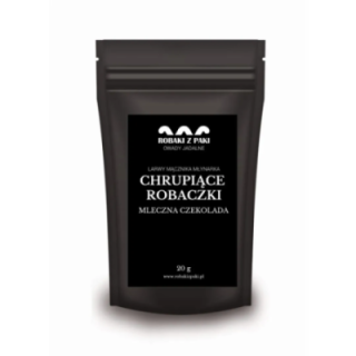 Chrupiące robaczki mleczna czekolada 20 g