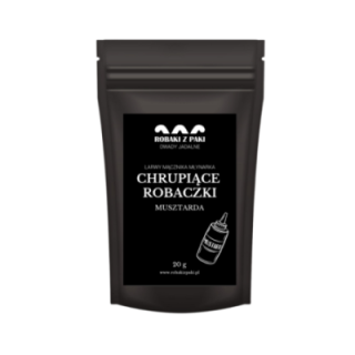 Chrupiące Robaczki - musztarda 20 g larwy mącznika