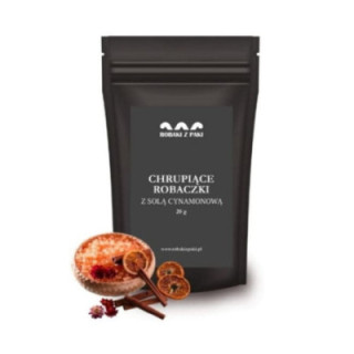 Chrupiące Robaczki - sól cynamonowa 20 g larwy mącznika